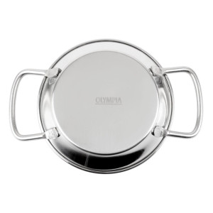 Mini Piatto per Paella in Acciaio Inox 150mm - Gastronoble