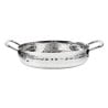 Piatto in Acciaio Inox Martellato Presentazione Tavola 150mm - Gastronoble