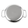 Piatto in Acciaio Inox Martellato Presentazione Tavola 150mm - Gastronoble
