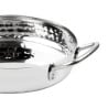 Piatto in Acciaio Inox Martellato Presentazione Tavola 150mm - Gastronoble