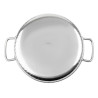 Piatto in Acciaio Inox Martellato Presentazione Tavola 180mm - Gastronoble