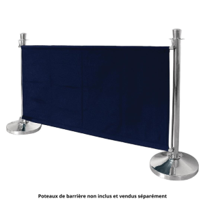 Barriera In Tela Blu Scuro - Bolero - Fourniresto