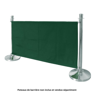 Barriera in Tela Verde Bolero - Poliestere di Qualità