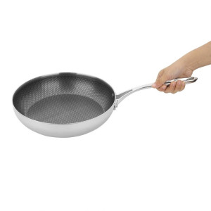 Sauteuse in acciaio inox 28 cm - Gastronoble
