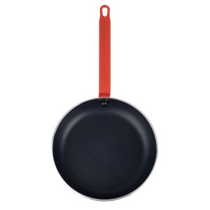 Non-stick Aluminum Teflon Pan Red Handle 280mm - Gastronoble