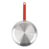 Non-stick Aluminum Teflon Pan Red Handle 280mm - Gastronoble
