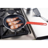 Non-stick Aluminum Teflon Pan Red Handle 240mm - Gastronoble