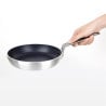Padella Antiaderente in Alluminio Teflon 200mm - Gastronoble
