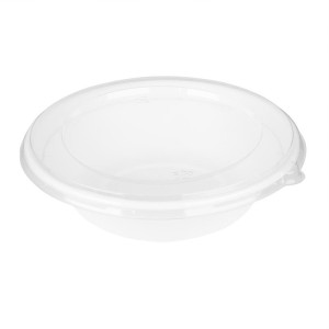 Coperchi PET Fiesta Riciclabili per Poke Bowl 682 e 909 ml - Confezione da 50 - Gastronoble