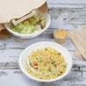Coperchi PET Fiesta Riciclabili per Poke Bowl 682 e 909 ml - Confezione da 50 - Gastronoble