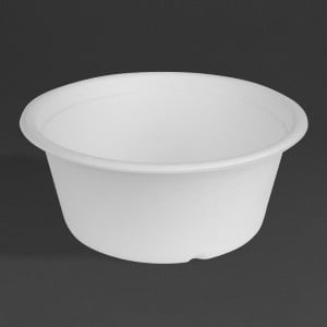 Ciotole in Bagassa Fiesta Compostabile 400 ml - Confezione da 50 - Gastronoble