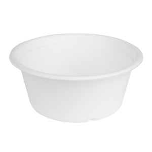 Ciotole in Bagassa Fiesta Compostabile 400 ml - Confezione da 50 - Gastronoble