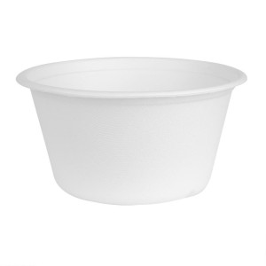 Ciotole in Bagassa Fiesta Compostabile 900 ml - Confezione da 50 - Gastronoble