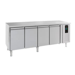 Tavolo Refrigerato Positivo 4 Porte Energy Line - Profondità 700 - CombiSteel