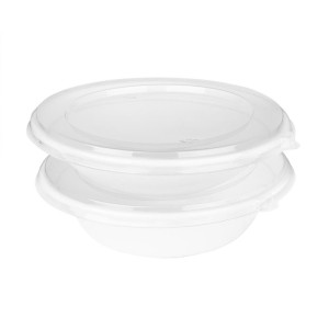 Ciotole Poke in Bagassa Fiesta Compostabile 682ml - Confezione da 50 - Gastronoble