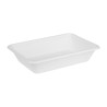 Vaschette Alimentari in Bagassa Fiesta Compostabile 500ml - Confezione da 100 - Gastronoble