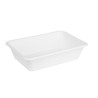 Vaschette Alimentari in Bagassa Compostabile 650ml - Lotto di 100 - Gastronoble
