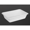 Vaschette Alimentari in Bagassa Compostabile 650ml - Lotto di 100 - Gastronoble