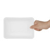 Vaschette Alimentari in Bagassa Compostabile 650ml - Lotto di 100 - Gastronoble