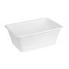 Vaschette Alimentari in Bagassa Compostabile 1000ml - Confezione da 100 - Fiesta Green