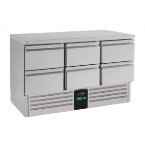 Tavolo Refrigerato Positivo a 6 Cassetti - 400 L - CombiSteel