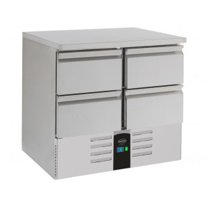 Tavolo Refrigerato Positivo a 4 Cassetti - 257 L - CombiSteel