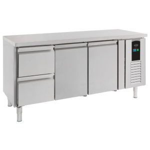 Tavolo Refrigerato Positivo a 2 Porte e 2 Cassetti Energy Line - 291 L