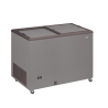 Congelatore a Pozzetto Professionale Inox con Coperchio Opaco - 400 L
