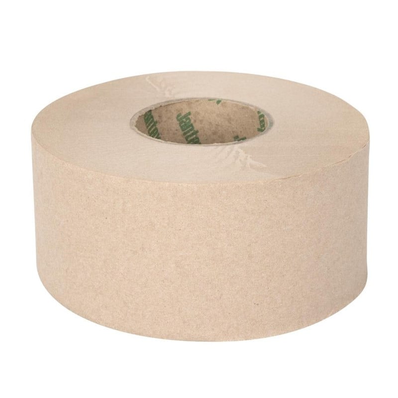 Rouleaux Mini Jumbo Riciclato 2 Veli 150m - Confezione da 12 - Jantex