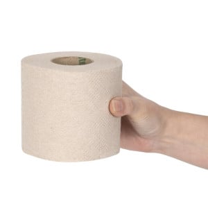 Rotoli di Carta Igienica Riciclata 2 Veli 320 Fogli - Confezione da 36 - Jantex