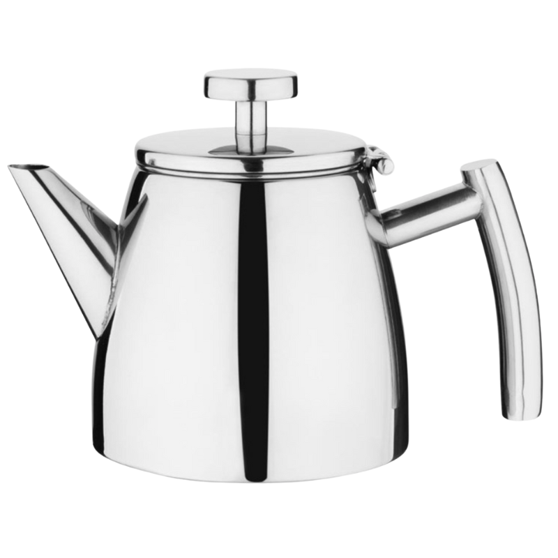 Teiera Isolata Conica in Acciaio Inox - 0.35 L