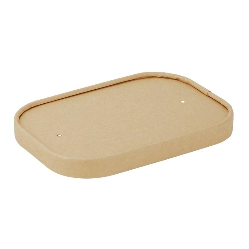 Coperchi di Carta per Vaschette Rettangolari - Confezione da 300 - Fiesta