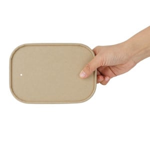 Coperchi di Carta per Vaschette Rettangolari - Confezione da 300 - Fiesta