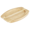 Tavola per Piatto Ovale in Ghisa - 260x165 mm