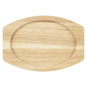 Tavola per Piatto Ovale in Ghisa - 260x165 mm