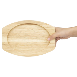 Tavola per Piatto Ovale in Ghisa - 260x165 mm