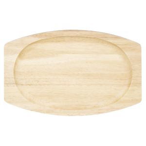 Tavola per Piatto Ovale in Ghisa - 335x205 mm