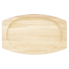 Tavola per Piatto Ovale in Ghisa - 335x205 mm
