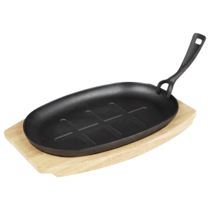 Tavola per Piatto Ovale in Ghisa - 335x205 mm