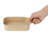 Vaschette Quadrate Riciclabili 1400 ml - Confezione da 300 - Fiesta Green