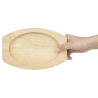 Tavola per Piatto Ovale in Ghisa - 230x135 mm
