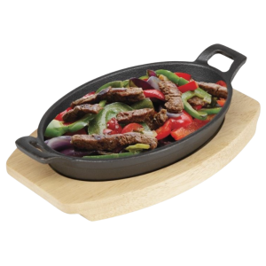 Tavola per Piatto Ovale in Ghisa - 230x135 mm
