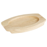 Tavola per Piatto Ovale in Ghisa - 210x120 mm