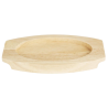 Tavola per Piatto Ovale in Ghisa - 210x120 mm