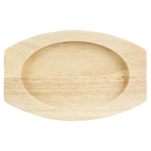 Tavola per Piatto Ovale in Ghisa - 210x120 mm