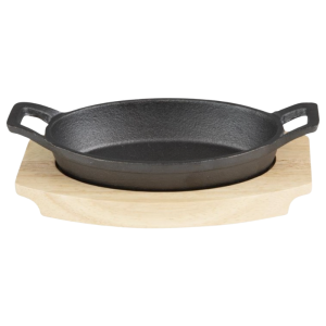 Tavola per Piatto Ovale in Ghisa - 210x120 mm