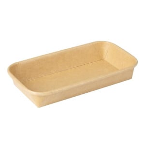 Vaschette per Sushi Riciclabili 220 x 137 mm - Confezione da 300 - Fiesta Green