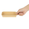 Vaschette per Sushi Riciclabili 255 x 181 mm - Confezione da 300 - Fiesta Green