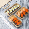 Vaschette per Sushi Riciclabili 255 x 181 mm - Confezione da 300 - Fiesta Green