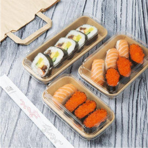 Coperchi per Vaschette Sushi PET No. 11 - Lotto di 300